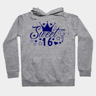 Sweet 16 - Orange Hoodie